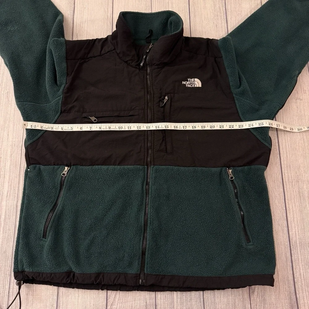 Vintage The North Face Denali Jacket Mens XL Green Fleece Full Zip Outdoors
